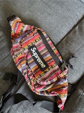 Supreme | Bags | Sold Supreme Ss2 Blue Chocolate Chip Camo Waist